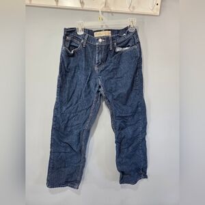 Vintage Cabelas Flannel Lined Womens Jeans Size 8 Short